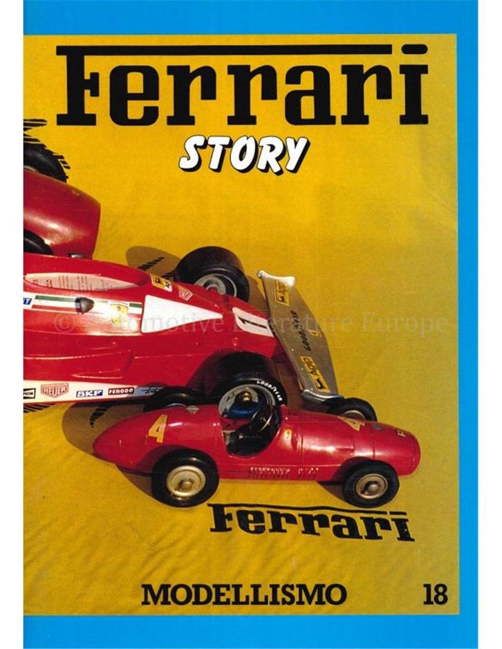 1989 FERRARI STORY MODELLISMO MAGAZINE 18 ENGELS |, Boeken, Auto's | Folders en Tijdschriften, Ferrari