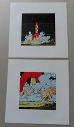Tintin - 1 Port Folio-Lune - LEmailerie Belge - 1985, Nieuw