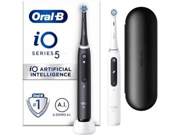 Veiling - Oral-B iO 5 - Black & White - Elektrische Tandenbo beschikbaar voor biedingen