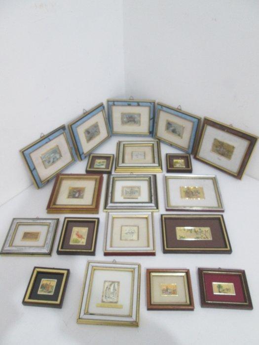 diversi marchi - diversi artisti - Lijst (19) - goudblad -, Antiek en Kunst, Curiosa en Brocante