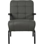 Leren Fauteuil Ahead - Toledo Leer Antracite, Huis en Inrichting, Fauteuils, Nieuw, Ophalen of Verzenden, Fauteuil Ahead - Toledo leer Antracite past perfect in uw interieur als u woonstijl: Bohemian, Eigentijds, Industrieel, Klassiek, Modern, Retro, Romantisch, Scandinavisch, Vintage is.
