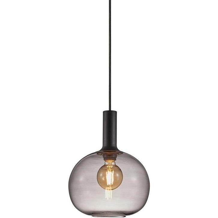 Nordlux Alton - hanglamp - diameter 25 cm - e27 - grijs, Huis en Inrichting, Lampen | Hanglampen, Verzenden