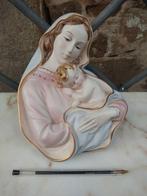 sculptuur, Madonna con Bambino - 21 cm - Keramiek, Antiek en Kunst