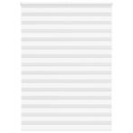 vidaXL Zebra rolgordijn 165x230 cm stofbreedte 160,9cm, Verzenden, Nieuw, Wit