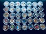 Europa. 2 Euro Various Years (35 colored coins) (Zonder