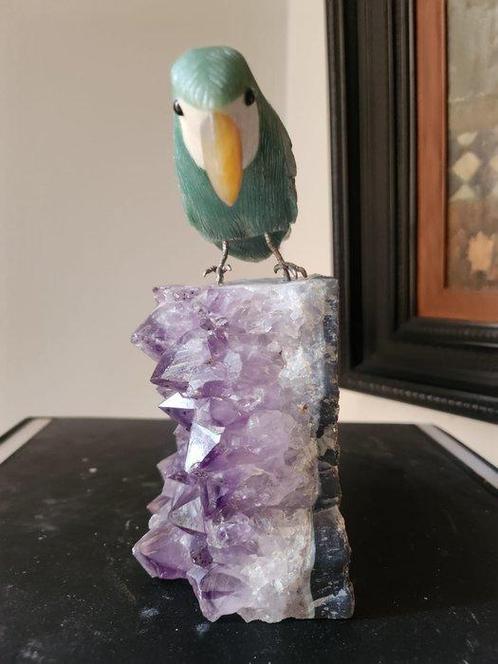 Gravure - Hoogte: 18 cm - Breedte: 8 cm- 1 kg, Verzamelen, Mineralen en Fossielen
