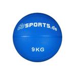 ScSPORTS® Medicijnbal - Medicine Ball - 9 kg - blauw, Tuin en Terras, Snoeischaren, Nieuw, Verzenden