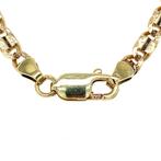 Gouden fantasie collier 14 krt, Sieraden, Tassen en Uiterlijk, Kettingen, Ophalen of Verzenden, Nieuw