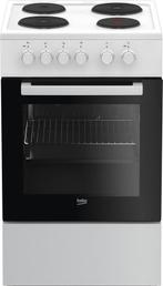 BEKO FSS56000GW elektrisch fornuis 50 cm, Hobby en Vrije tijd, Ophalen of Verzenden, Zo goed als nieuw