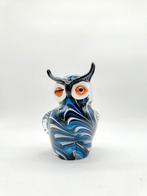 Beeldje - Wise owl - Glas, Antiek en Kunst