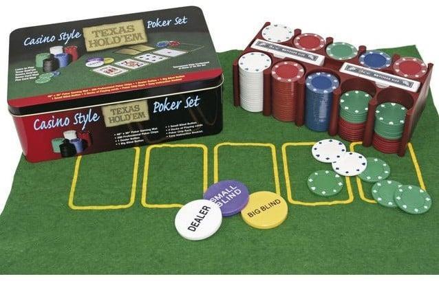 Texas Holdem Poker Set | HOT Games - Kaartspellen, Hobby en Vrije tijd, Gezelschapsspellen | Kaartspellen, Nieuw, Verzenden