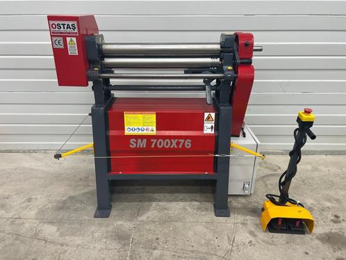 OSTAS SM 700 x 76 plaatwals platenwals rollenwals, Doe-het-zelf en Verbouw, Gereedschap | Overige machines, Nieuw