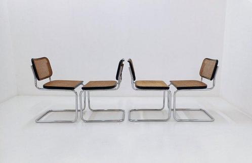 Knoll International - Marcel Breuer - Stoel (4) - Cesca, Antiek en Kunst, Kunst | Designobjecten