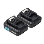 Startset: 2x Makita BL1021B CXT / 197396-9, 123accu huismerk, Verzenden, Nieuw