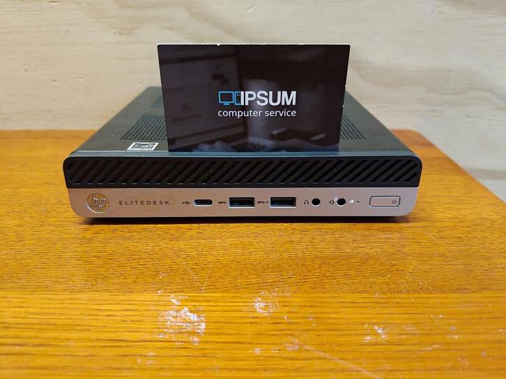 HP Elitedesk 705 G4 mini | Ryzen 3 PRO 2200G | 8gb DDR4 |..., Computers en Software, Desktop Pc's, 3 tot 4 Ghz, SSD, Met videokaart
