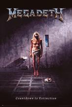 Poster Megadeth Countdown to Extinction 61x91,5cm, Verzenden, Nieuw, A1 t/m A3
