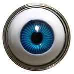 Fako Bijoux® - Click Button - Oog Blauw, Verzenden, Nieuw