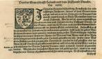 Cartografische prent van North Holland en South Holland, Antiek en Kunst