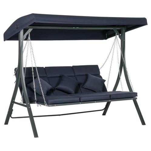 TRUUSK Hollywoodschommel 3-zitter, Tot 270 Kg Belastbaar, Sc, Tuin en Terras, Overige Tuin en Terras, Nieuw, Verzenden