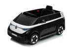 Kinderauto zwart, Volkswagen iD BUZZZ, 12V, RC, 1jr garantie, Kinderen en Baby's, Speelgoed | Speelgoedvoertuigen, Ophalen of Verzenden