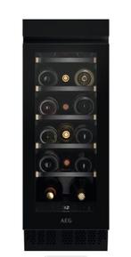 AEG AWUS018B7B wijnkoeler Ingebouwd Zwart 17 fles(sen), Witgoed en Apparatuur, Koelkasten en IJskasten, Ophalen of Verzenden, Nieuw