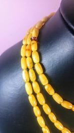 Japa Mala - Koninklijke kleur - Baltische amber - Ketting -