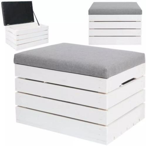 Ruhhy Zitbankje met Opslagklep - Multifunctioneel en Stij..., Tuin en Terras, Tuinmeubel-accessoires, Nieuw, Ophalen of Verzenden
