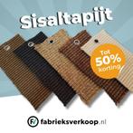 Sisaltapijt uitverkoop | Tot 50% goedkoper dan in de winkel, Huis en Inrichting, Stoffering | Tapijten en Kleden, Ophalen, Vierkant