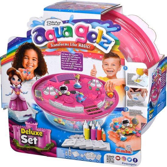 Aqua Gelz Deluxe Prinsessenkasteel - 8 flesjes kleurgel, 6 m, Kinderen en Baby's, Speelgoed | Educatief en Creatief, Nieuw, Verzenden