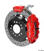 Wilwood Narrow Superlite 4R-MC4 Red Rear Kit 12.88in Drilled, Ophalen of Verzenden, Nieuw