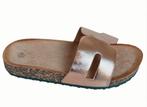 Champagne kleurige Zomerse Slippers, Ophalen of Verzenden, Nieuw, Overige kleuren, Slippers