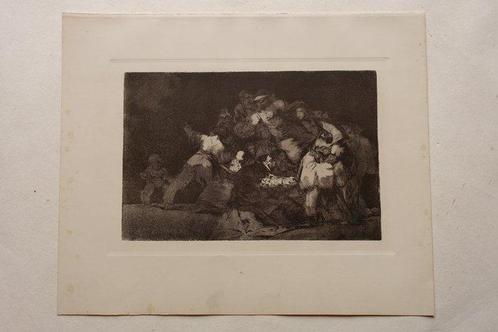 Francisco de Goya (1746-1828) after - PROVERBIOS: Disparate, Antiek en Kunst, Antiek | Overige Antiek