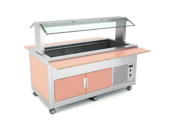 Gekoelde buffetwagen KIDS 3 RV | 3x 1/1GN beschikbaar voor biedingen