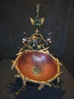 Tafelmiddenstuk - Koud geverfd brons, Antiek en Kunst, Antiek | Meubels | Stoelen en Banken