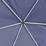 Partytent zeshoek 3,6x3,1m blauw met 6 zijwand (Partytenten), Tuin en Terras, Verzenden, Nieuw, 2 meter of meer, Partytent