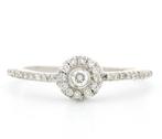 Zonder minimumprijs - Ring - 18 karaat Witgoud - 0.35ct. tw., Nieuw