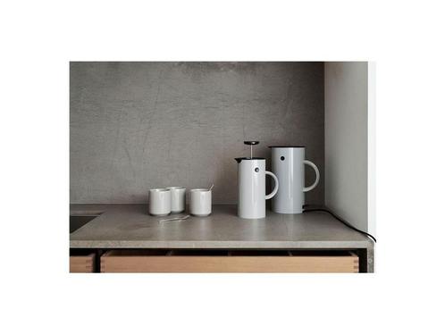 Stelton EM77 Waterkoker - 1,5L - Lichtgrijs, Huis en Inrichting, Woonaccessoires | Overige, Zo goed als nieuw, Verzenden
