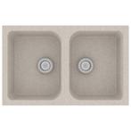 Gootsteen graniet beige | retourdeal 68% korting, Ophalen of Verzenden, Nieuw, Steen, Overige typen