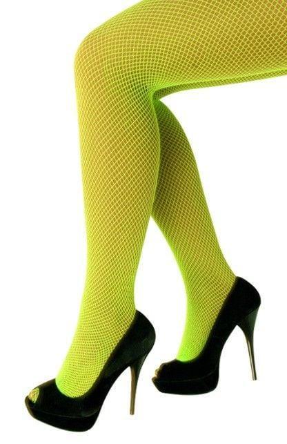 Netpanty groen fluor, Kleding | Dames, Carnavalskleding en Feestkleding, Nieuw, Ophalen of Verzenden