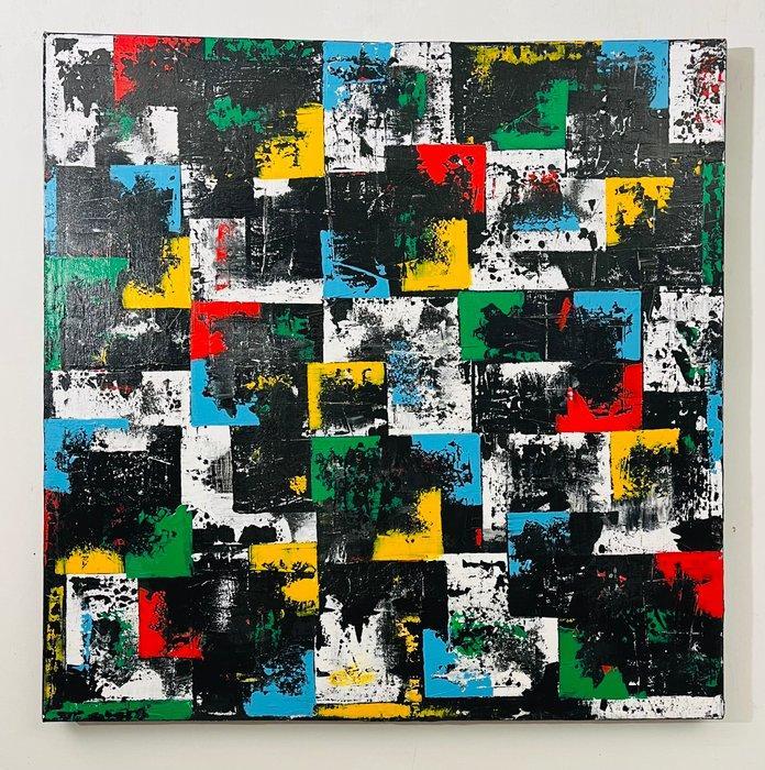 Paolo Contin - Color is Life, Antiek en Kunst, Kunst | Schilderijen | Modern