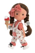 Llorens Pop Mis Miniss Trenzas Morenas Met Vlechten 26Cm, Ophalen of Verzenden, Nieuw, Overige typen