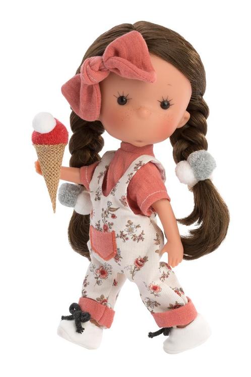 Llorens Pop Mis Miniss Trenzas Morenas Met Vlechten 26Cm, Kinderen en Baby's, Speelgoed | Poppen, Overige typen, Nieuw, Ophalen of Verzenden