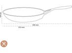 Demeyere Multiline Koekenpan - Ø32 cm, Huis en Inrichting, Verzenden, Zo goed als nieuw
