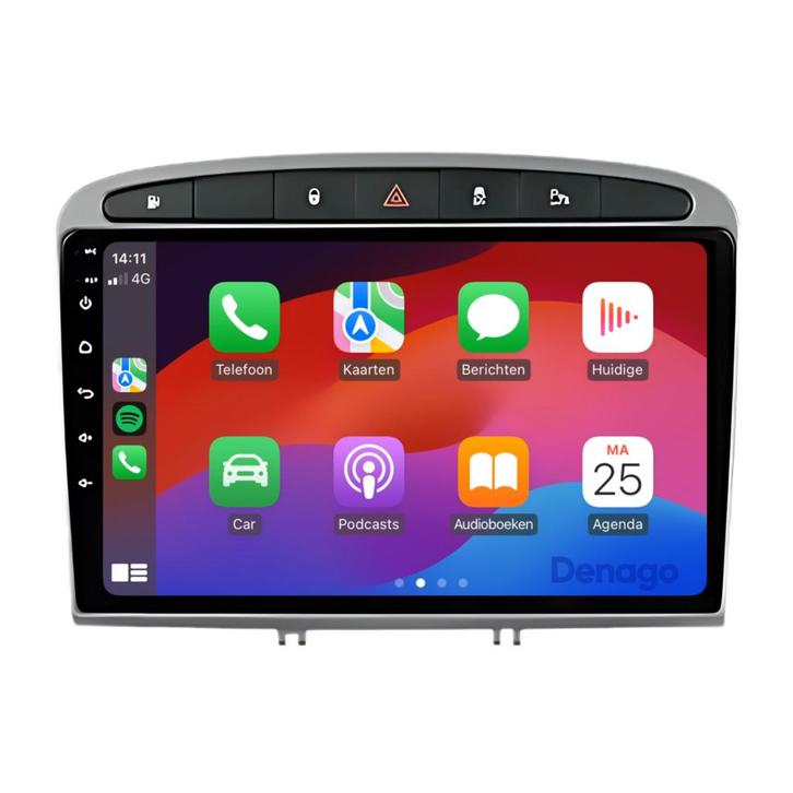 Peugeot 308 408 Autoradio 2007 t/m 2020 Android 13 & CarPlay, Auto diversen, Autoradio's, Nieuw, Ophalen of Verzenden
