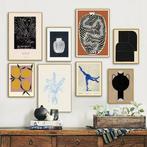 Minimalistische Citroen Vaas Canvas Poster – Scandinavisch, Huis en Inrichting, Verzenden, Nieuw