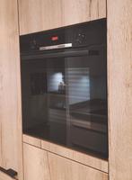 Uitverkoop showmodel oven Bosch HBA513BB1 zwart, 71 Ltr, Hete lucht, 45 tot 60 cm, Zo goed als nieuw, Inbouw