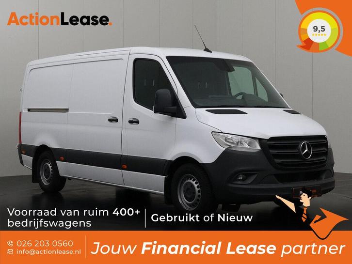 Mercedes Sprinter Bestelbus L2 H1 2020 Diesel Automaat, Auto's, Mercedes-Benz, Dealer onderhouden, Lease, Zwart, Automaat, Financial lease
