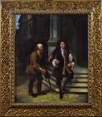Scuola francese (XIX), After Édouard Pingret - Molière che