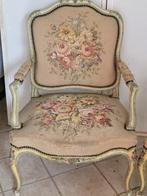 Fauteuil (2) - geschilderd hout