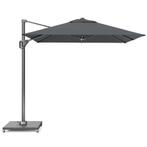 Voyager T1 zweefparasol 250x250 cm antraciet, Tuin en Terras, Parasols, Ophalen of Verzenden, Nieuw